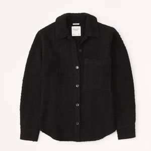 Abercrombie Oversized Tweed Jacket